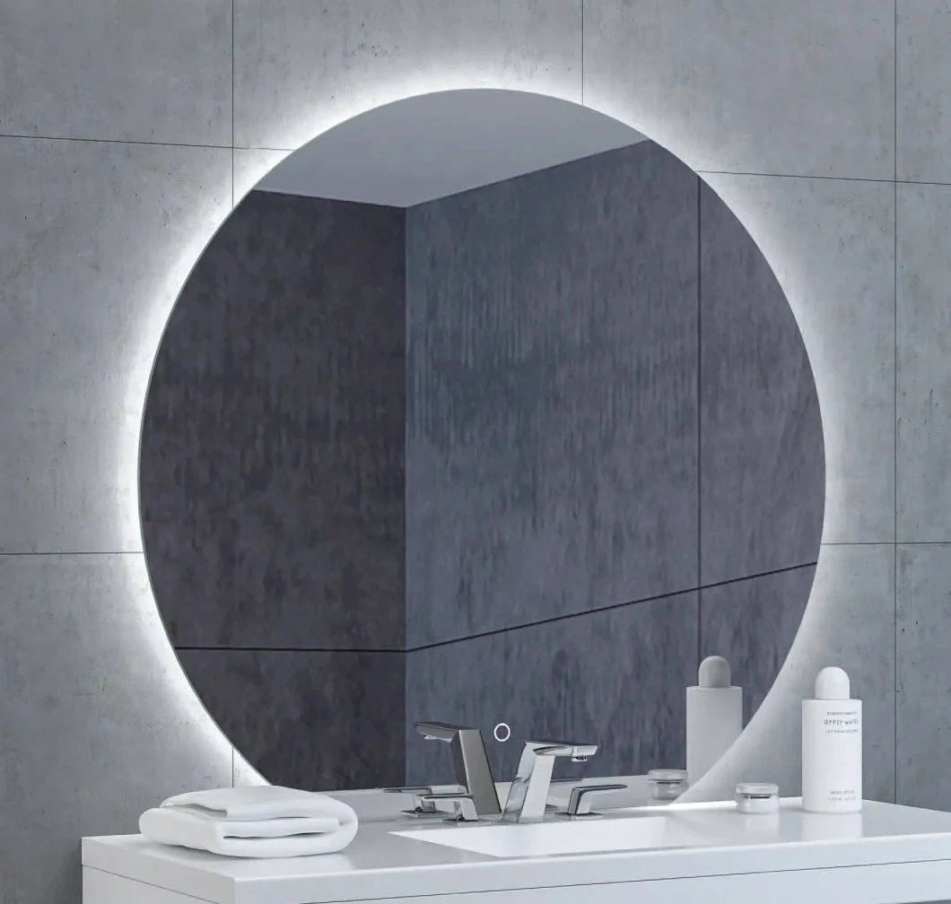 Wholesale LED Bathroom Manufacturer Vanity Dressing Mirror Bath Mirror Waterproof Highlight Frameless LED Mirror