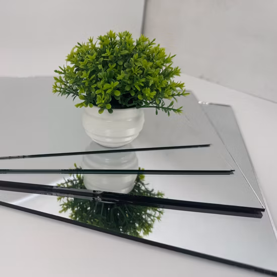 Revestimiento doble/revestimiento simple Espejo de aluminio plateado Espejo multilateral Irregular