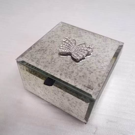 Espejo antiguo oxidado para decoración